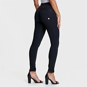 Freddy WRUP DIWO PRO High Waisted Black Butt Lifting Pants